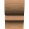 Ekena Millwork Ridgewood Rough Sawn Rafter Tail, Western Red Cedar, 4"W x 6"H x 18"L RFT04X06X18RID00RWR - alternate 4